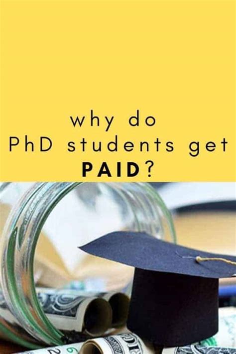 Why do PhD students get paid
